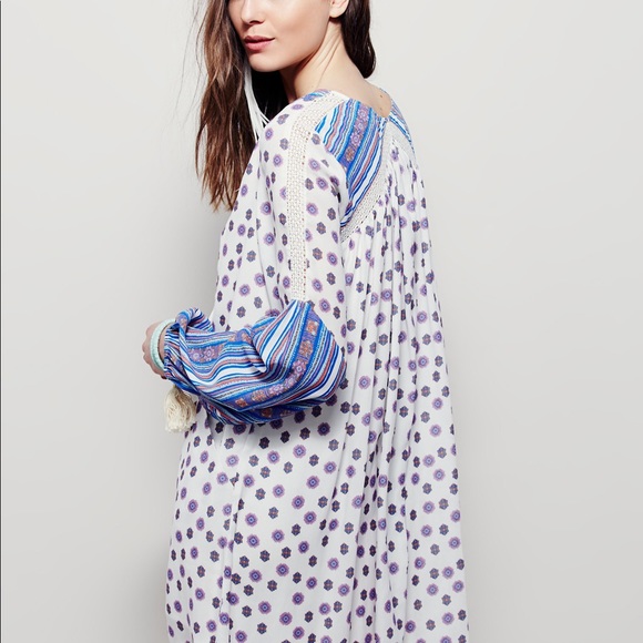 Free People lace-up front dress - Picture 2 of 8